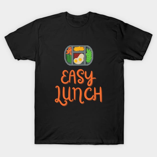 Easy Lunch T-Shirt by TigrArt